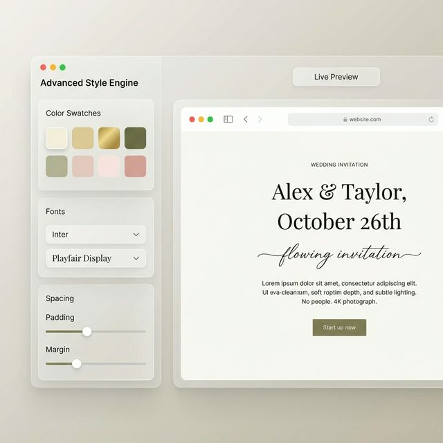 Advanced Builder Interface